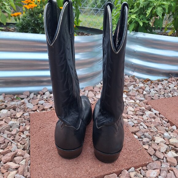 Dan Post Great Western Cowboy Boots Pointed Toe Size 9.5 EW - Picture 5 of 10